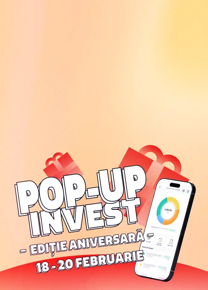 You can receive 150 lei cashback with an investment in BT Pay. 